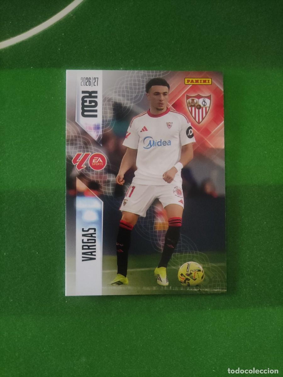 Cromos de f&uacute;tbol: 337 Vargas Sevilla Megacracks 2026/27 26/27