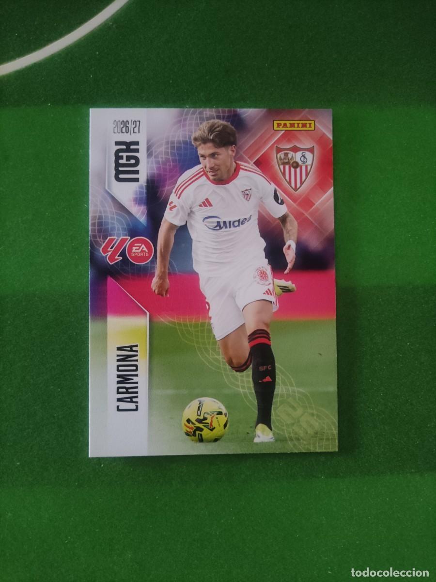 Cromos de f&uacute;tbol: 328 Carmona Sevilla Megacracks 2026/27 26/27