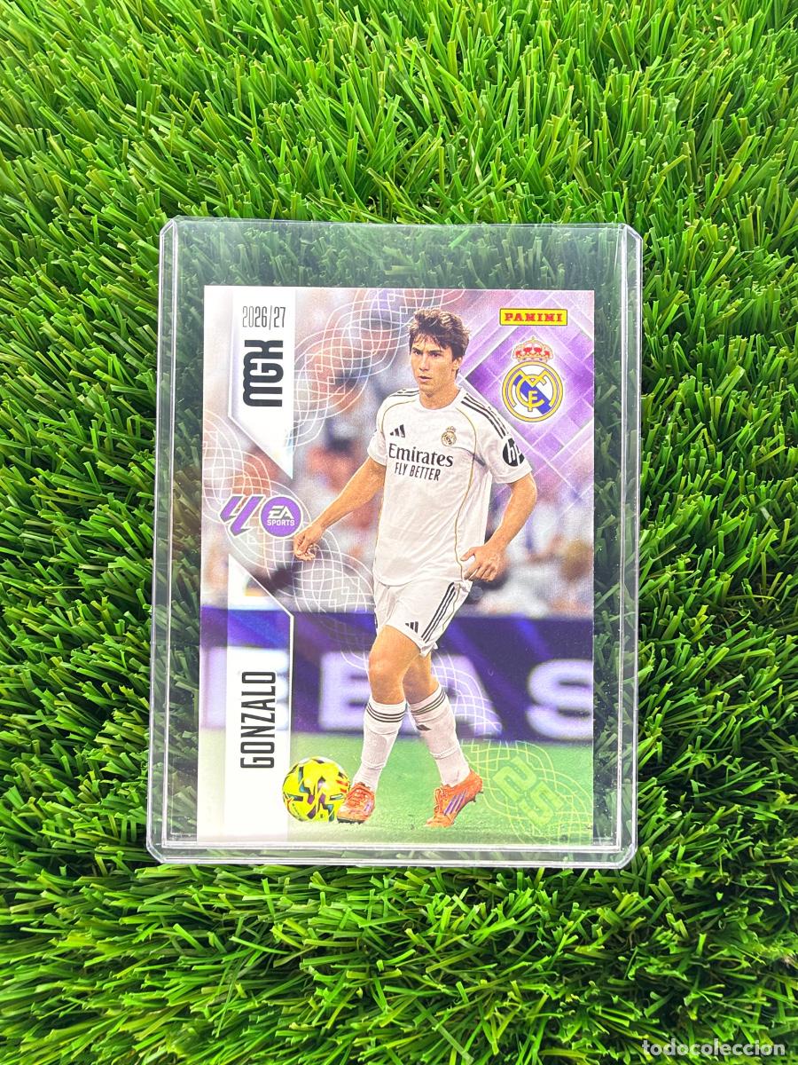 Cromos de f&uacute;tbol: N&ordm; 233 Gonzalo Real Madrid CF Megacracks 26 27