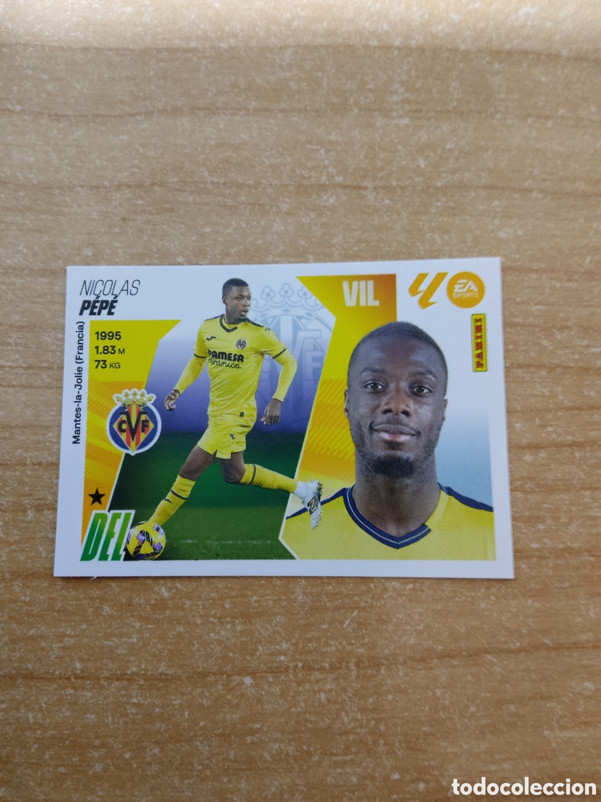 Cromos de f&uacute;tbol: 17 PEPE VILLARREAL LIGA ESTE 2025 2026