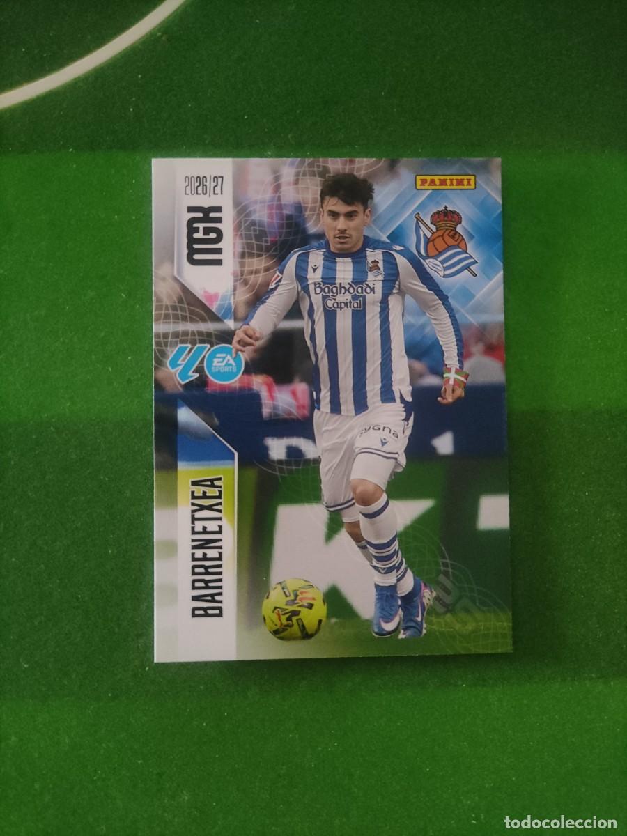 Cromos de f&uacute;tbol: 321 Barrenetxea Real Sociedad Megacracks 2026/27 26/27