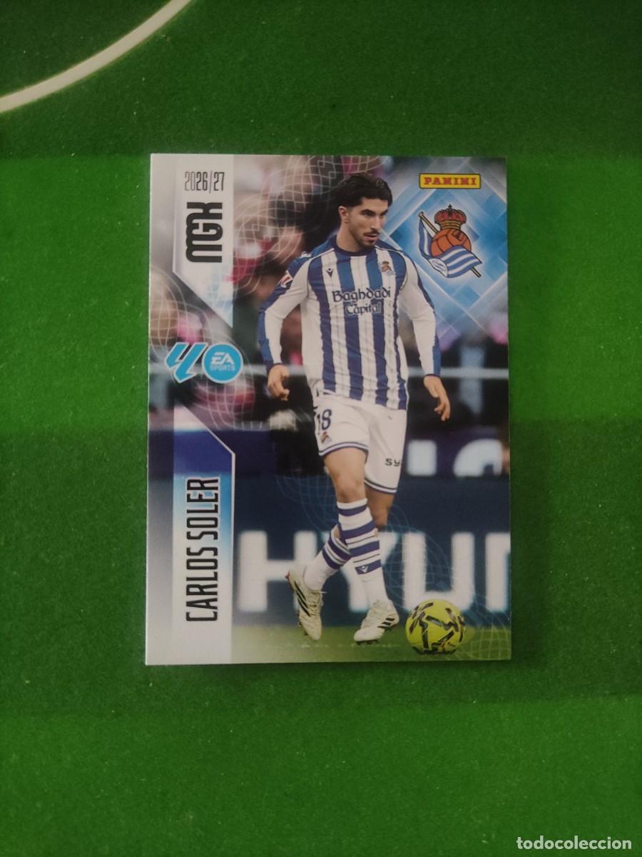 Cromos de f&uacute;tbol: 319 Carlos Soler Real Sociedad Megacracks 2026/27 26/27