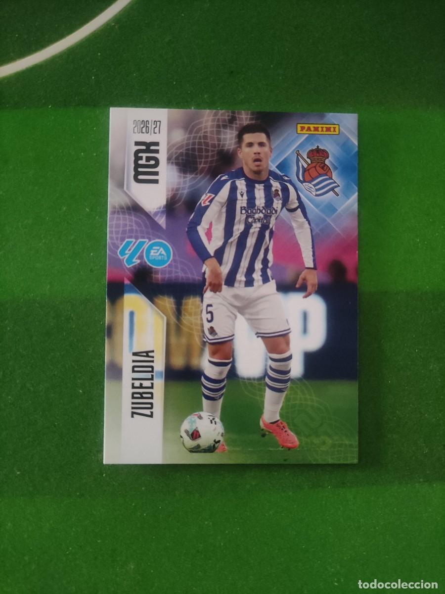 Cromos de f&uacute;tbol: 312 Zubeldia Real Sociedad Megacracks 2026/27 26/27