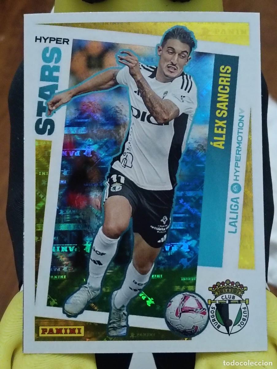 Cromos de f&uacute;tbol: Liga Hypermotion 24/25 - &Aacute;lex Sancris - N&deg; 421 - Burgos - ( Hyper Stars )