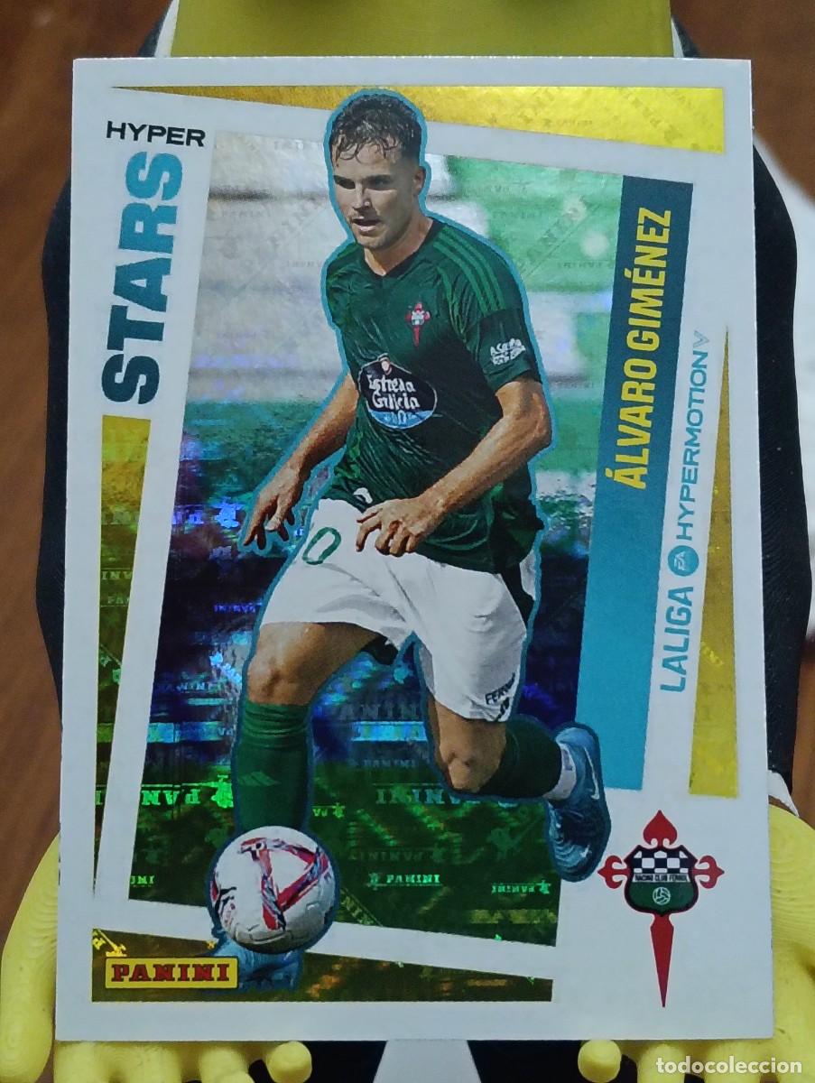 Cromos de f&uacute;tbol: Liga Hypermotion 24/25 - &Aacute;lvaro Gim&eacute;nez - N&deg; 423 - Racing Ferrol -( Hyper Stars )