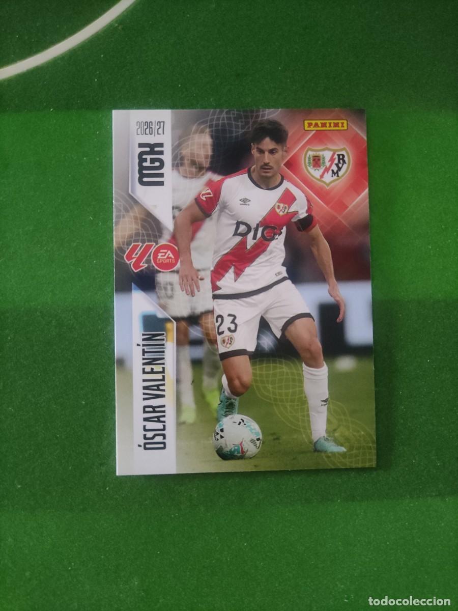 Cromos de f&uacute;tbol: 300 &Oacute;scar Valent&iacute;n Rayo Vallecano Megacracks 2026/27 26/27