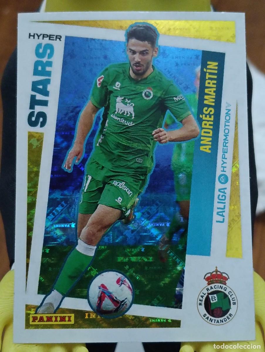 Cromos de f&uacute;tbol: Liga Hypermotion 24/25 - Andr&eacute;s Mart&iacute;n - N&deg; 424 - Racing Santander -( Hyper Stars )