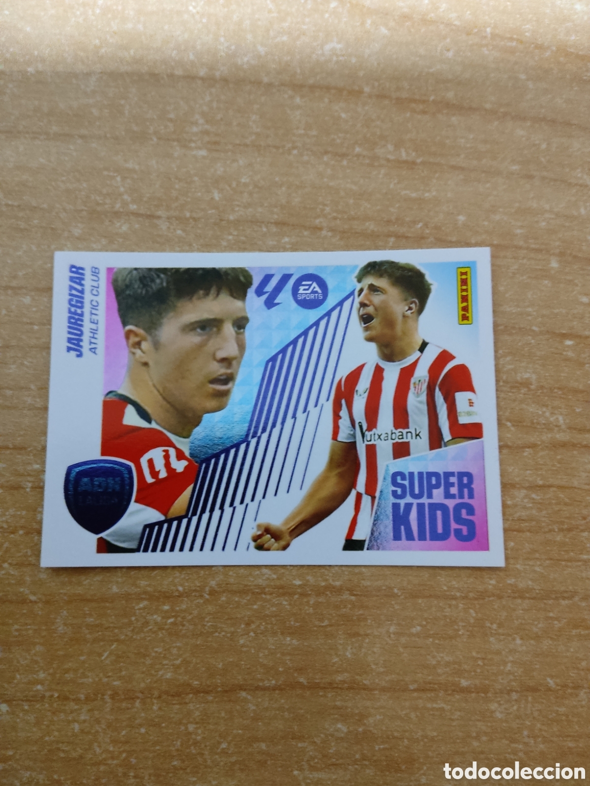 Cromos de f&uacute;tbol: 11 JAUREGIZAR ATHLETIC CLUB SUPER KIDS LIGA ESTE 2025 2026