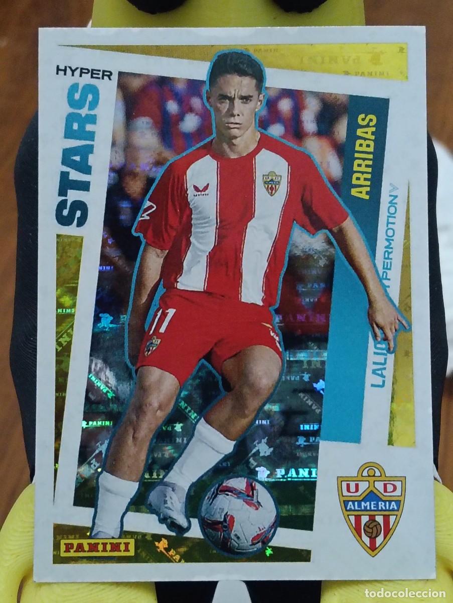 Cromos de f&uacute;tbol: Liga Hypermotion 24/25 - Arribas - N&deg; 425 - Almer&iacute;a -( Hyper Stars )