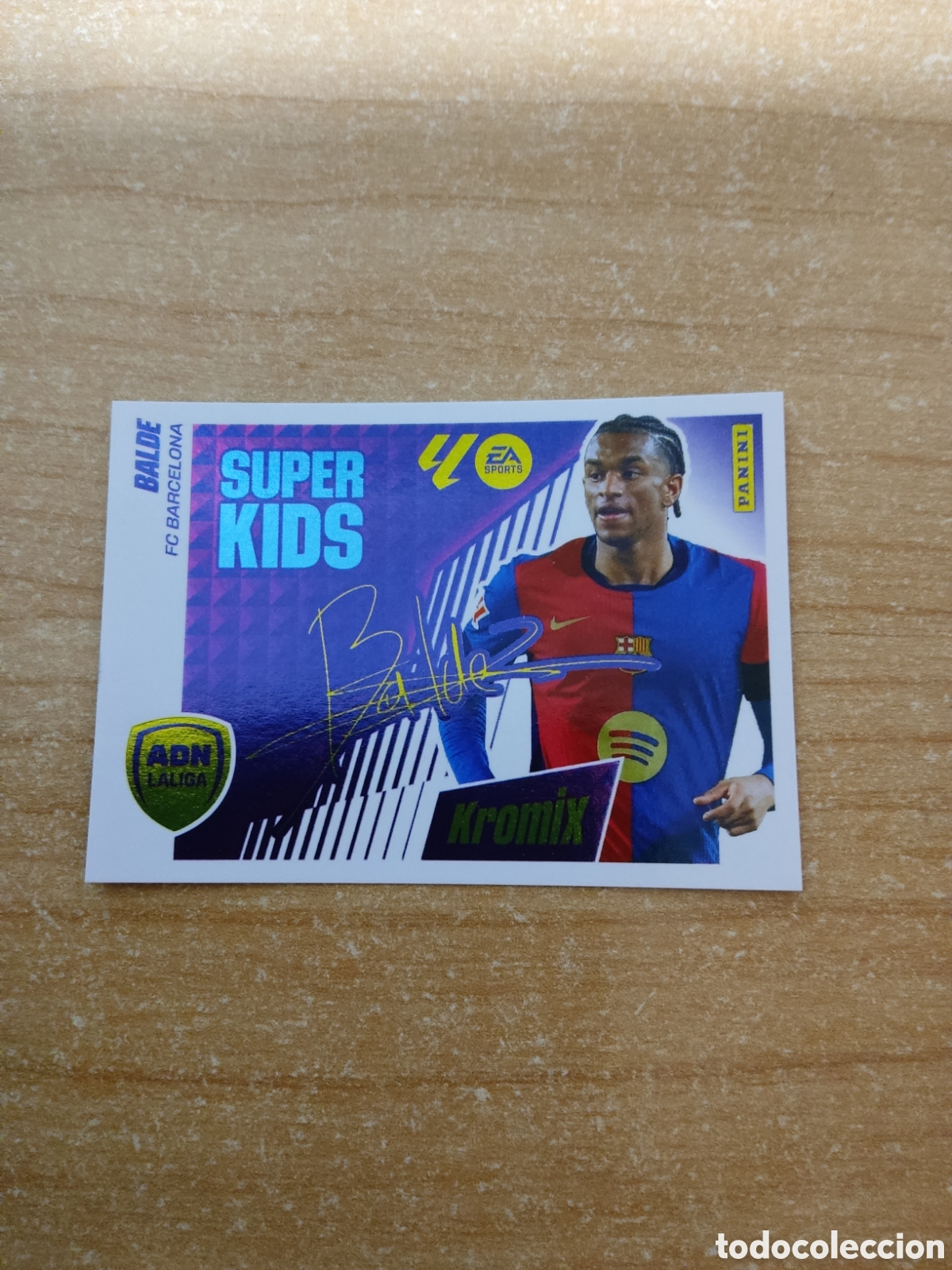 Cromos de f&uacute;tbol: 2 BALDE BARCELONA KROMIX SUPER KIDS LIGA ESTE 2025 2026