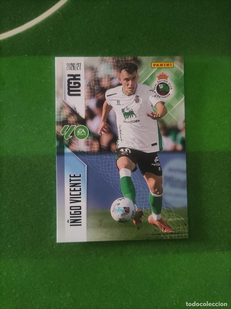 Cromos de f&uacute;tbol: 288 &Iacute;&ntilde;igo Vicente Racing de Santander Megacracks 2026/27 26/27