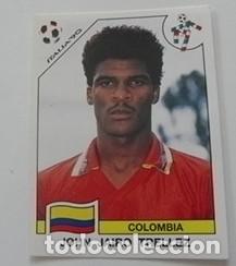 Cromos de Futebol: CROMO DE ITALIA 90 N&ordm; 304 PANINI MUNDIAL F&Uacute;TBOL 1990 JOHN JAIRO TRELLEZ COLOMBIA DEPORTE - ITALIA90