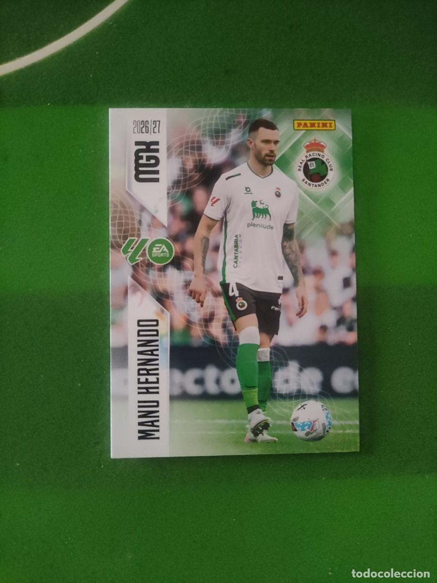 Cromos de f&uacute;tbol: 278 Manu Herrando Racing de Santander Megacracks 2026/27 26/27