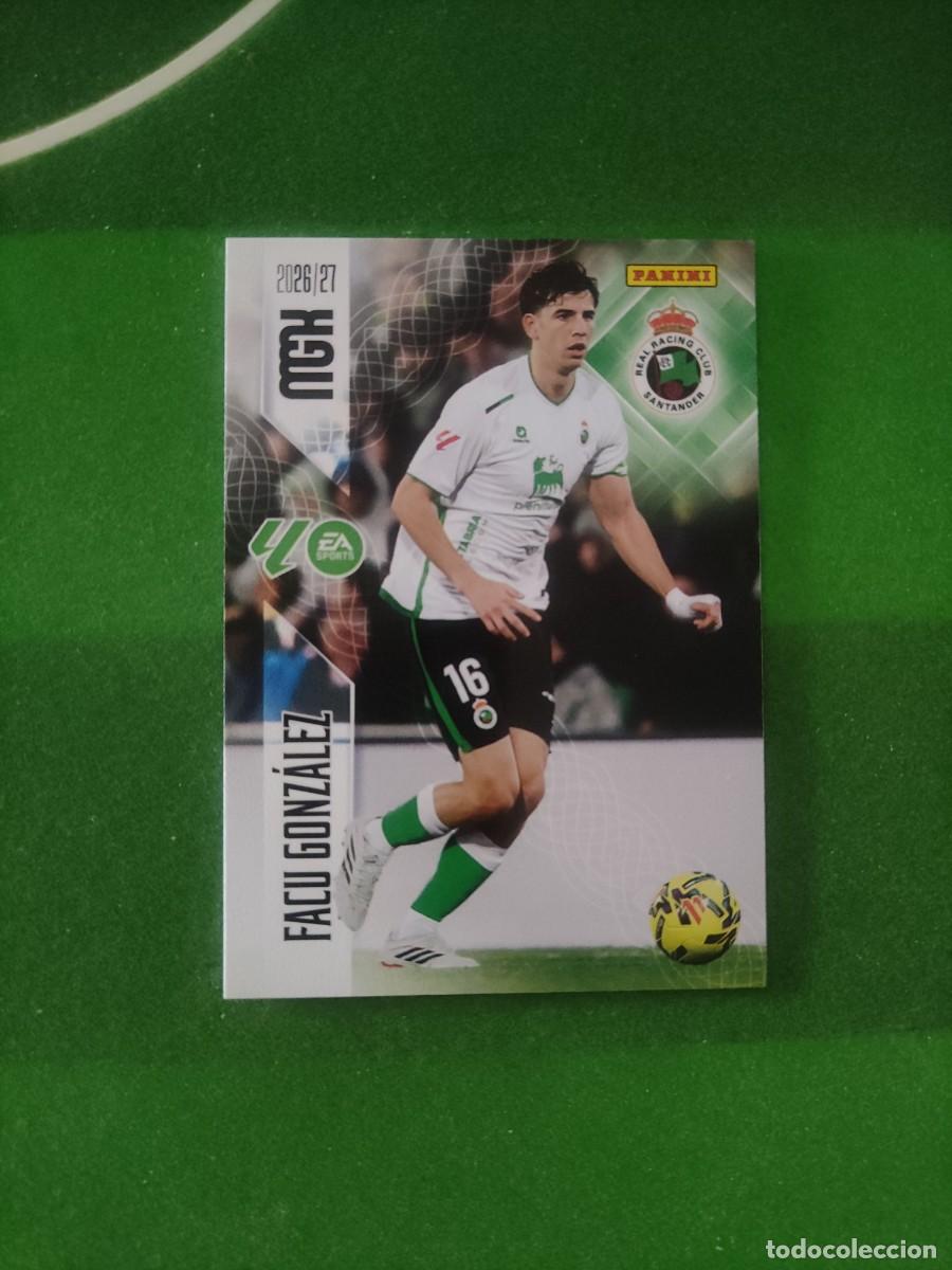 Cromos de f&uacute;tbol: 276 Facu Gonz&aacute;lez Racing de Santander Megacracks 2026/27 26/27