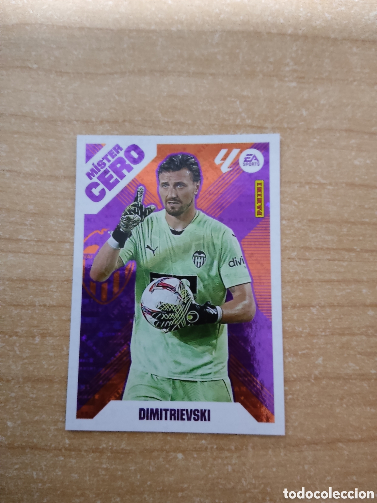 Cromos de f&uacute;tbol: 4 DIMITRIEVSKI MISTER CERO VALENCIA LIGA ESTE 2025 2026
