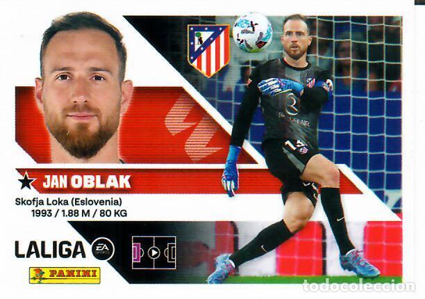 Cromos de Futebol: CROMO PANINI LIGA 26 27 - N&ordm; 3 - OBLAK - ATL&Eacute;TICO DE MADRID