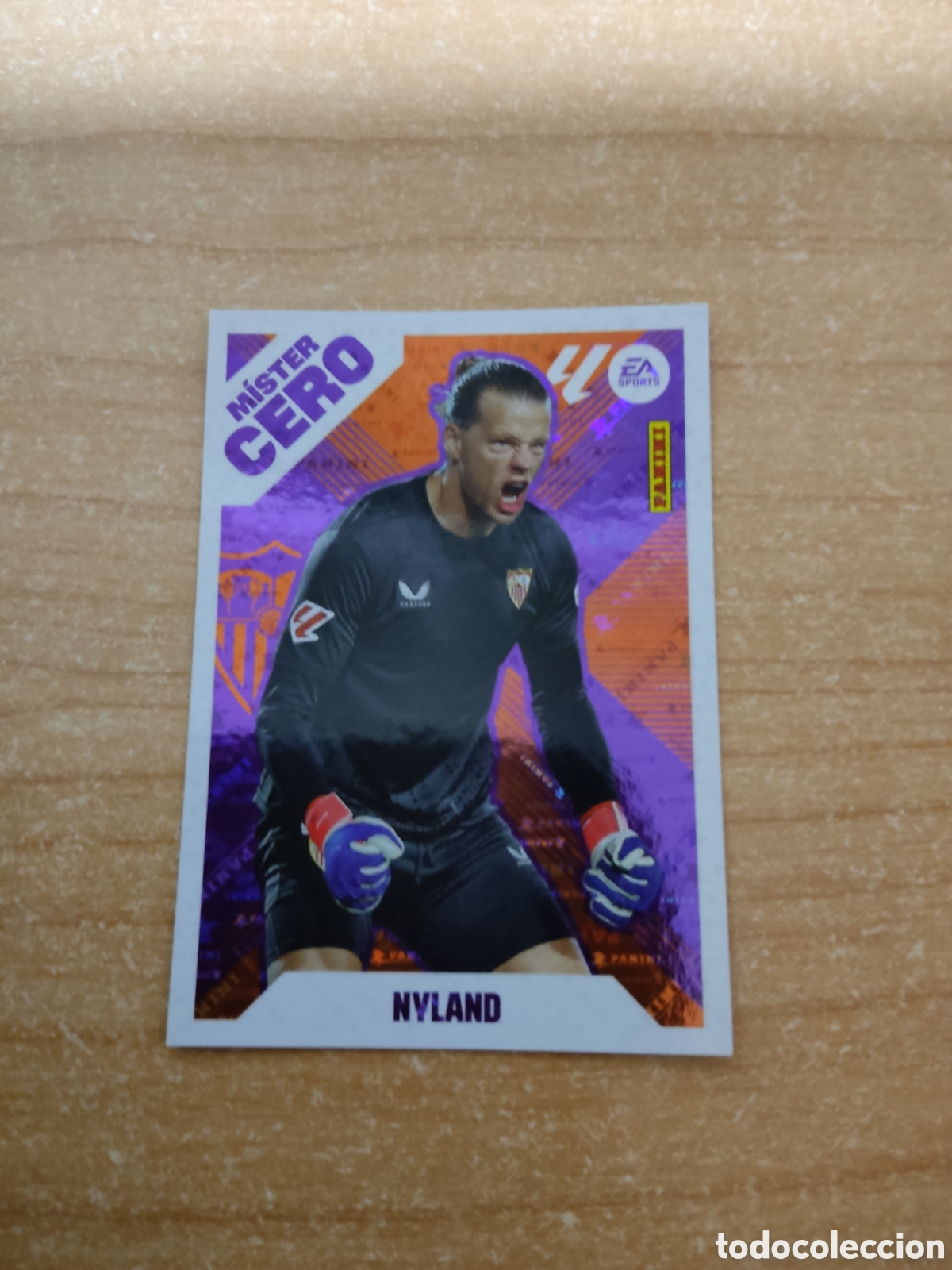 Cartes &agrave; collectionner de Football: 8 NYLAND MISTER CERO SEVILLA LIGA ESTE 2025 2026