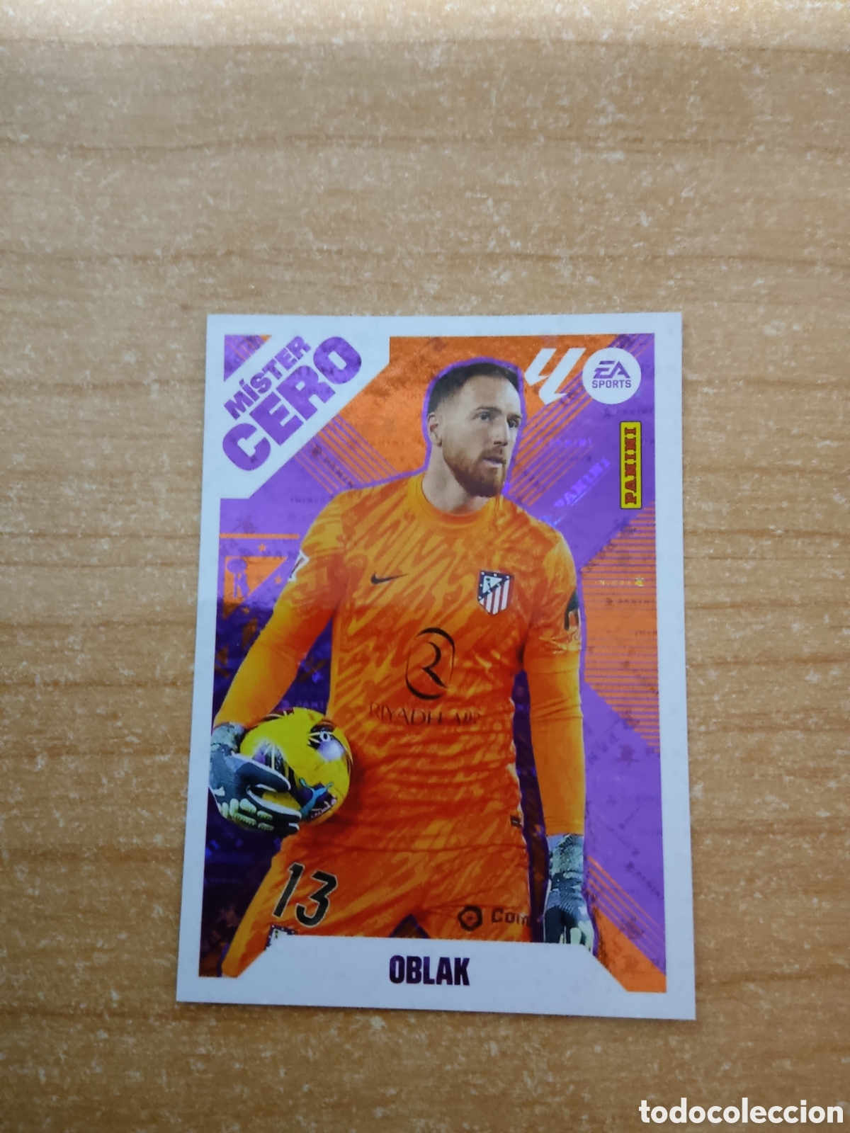 Cartes &agrave; collectionner de Football: 9 OBLAK MISTER CERO ATLETICO MADRID LIGA ESTE 2025 2026