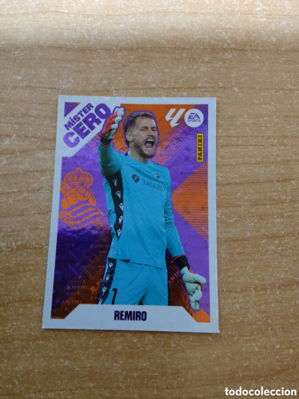 Cartes &agrave; collectionner de Football: 10 REMIRO MISTER CERO REAL SOCIEDAD LIGA ESTE 2025 2026
