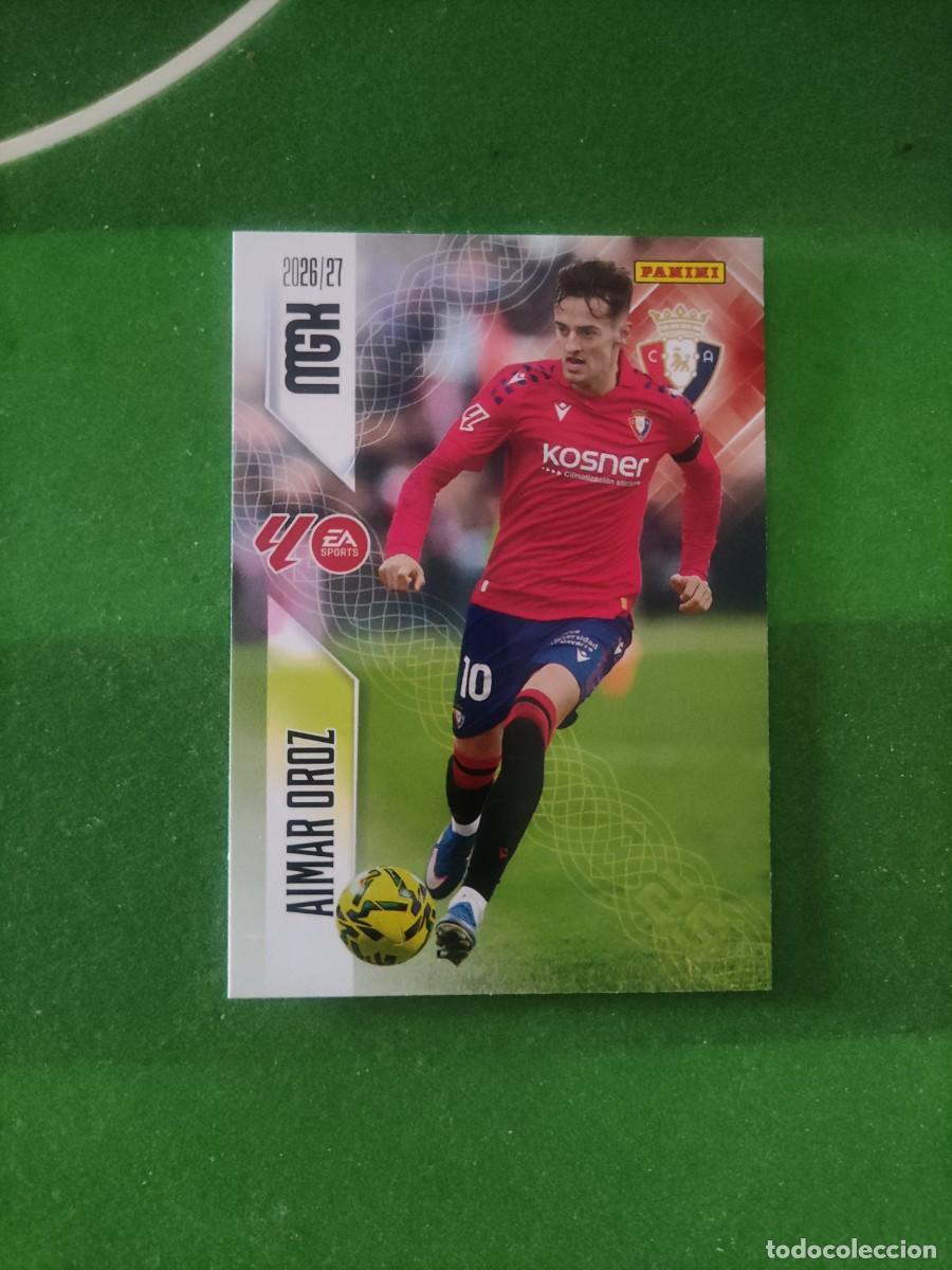 Cartes &agrave; collectionner de Football: 266 Aimar Oroz Osasuna Megacracks 2026/27 26/27