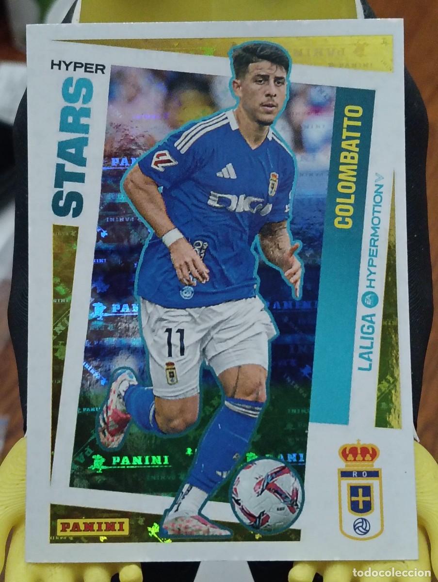 Cartes &agrave; collectionner de Football: Liga Hypermotion 24/25 - Colombatto - N&deg; 428 - Oviedo - ( Hyper Stars )