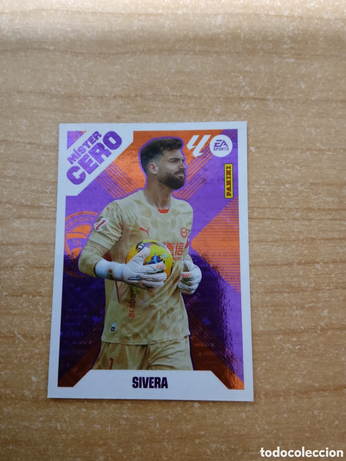 Fu&szlig;ball-Sticker: 12 SIVERA ALAVES MISTER CERO LIGA ESTE 2025 2026