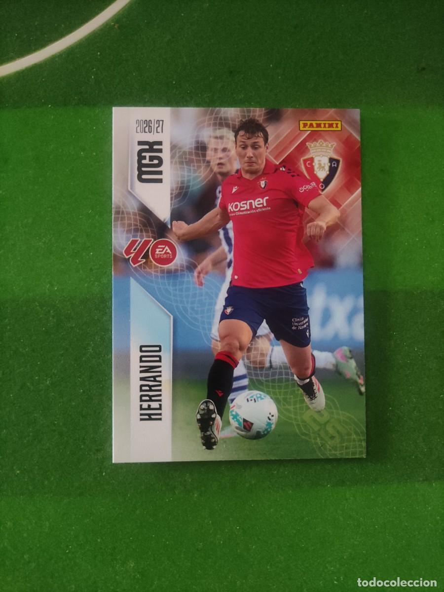 Cartes &agrave; collectionner de Football: 259 Herrando Osasuna Megacracks 2026/27 26/27
