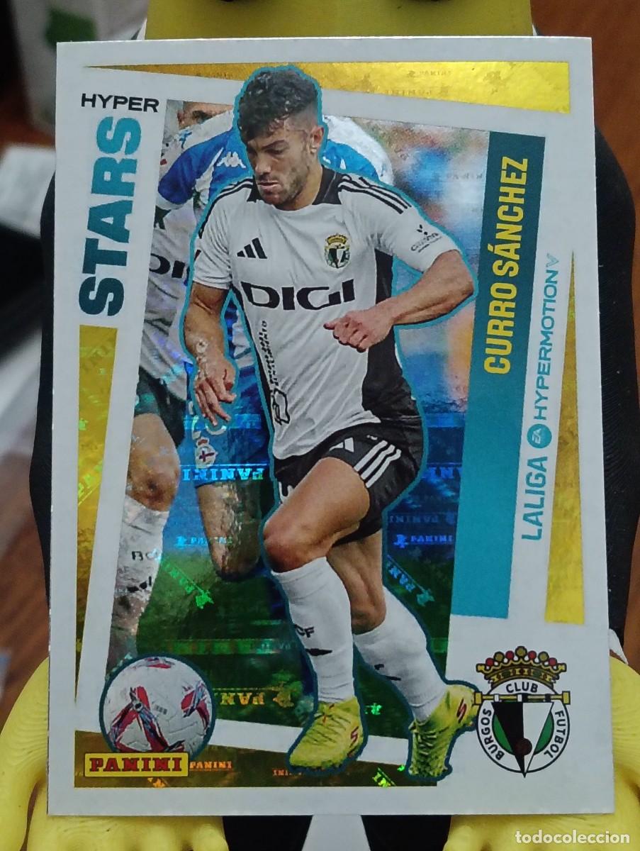 Cartes &agrave; collectionner de Football: Liga Hypermotion 24/25 - Curro S&aacute;nchez - N&deg; 430 - Burgos - ( Hyper Stars )