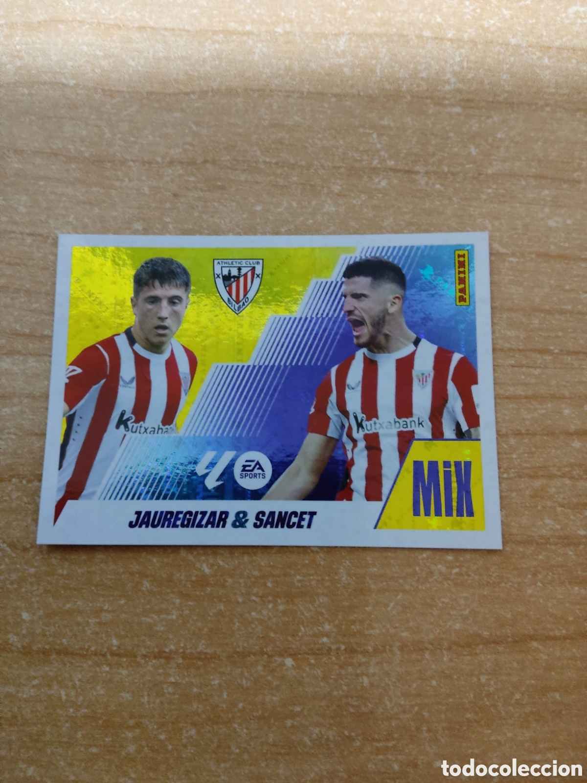 Cromos de f&uacute;tbol: 13 JAUREGIZAR Y SANCET ATHLETIC CLUB MIX LIGA ESTE 2025 2026