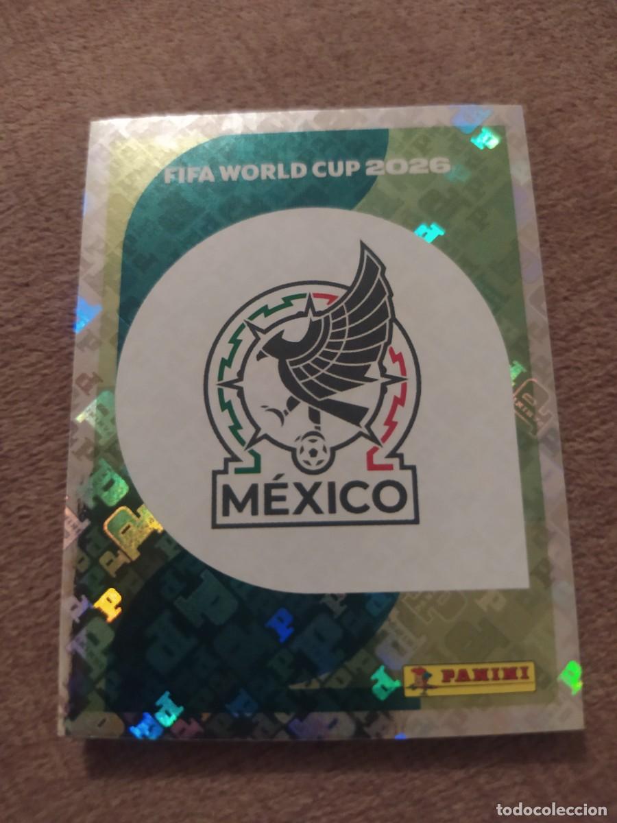 Cromos de f&uacute;tbol: MEX 01 MEX1 ESCUDO 1 M&eacute;xico M&eacute;jico Mundial 2026 Panini