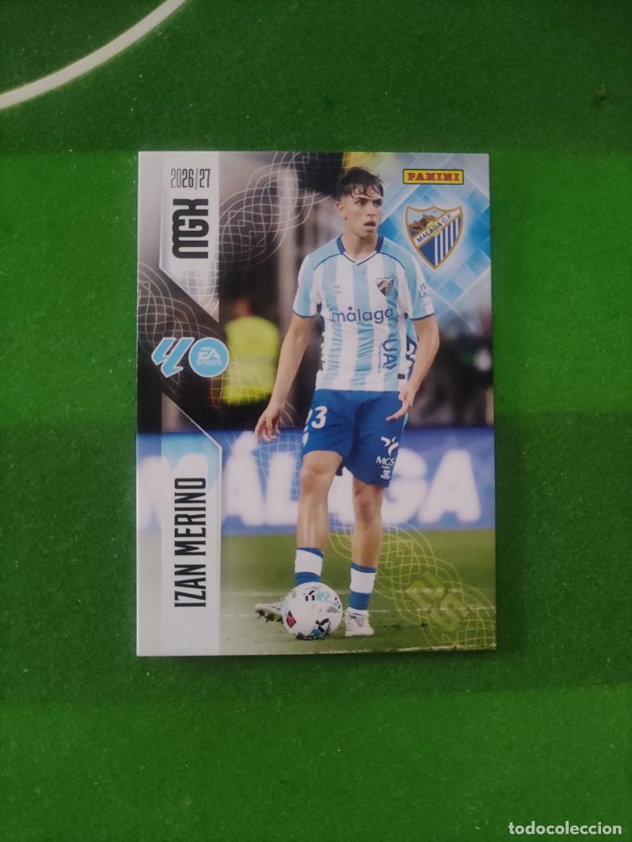 Cromos de f&uacute;tbol: 244 Izan Merino M&aacute;laga Megacracks 2026/27 26/27