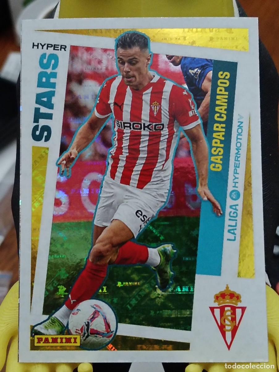Cromos de f&uacute;tbol: Liga Hypermotion 24/25 - Gaspar Campos - N&deg; 433 - Sporting Gij&oacute;n - ( Hyper Stars )