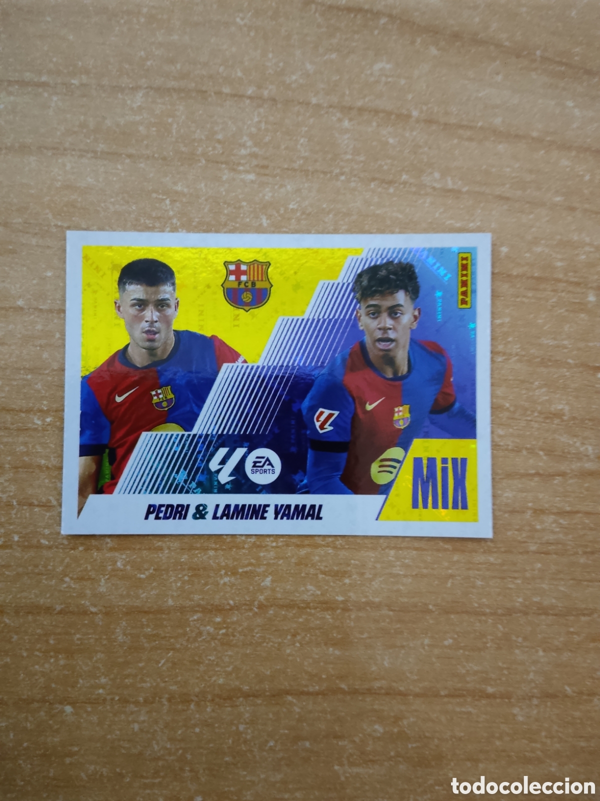 Football Stickers: 20 PEDRI Y LAMINE YAMAL BARCELONA MIX LIGA ESTE 2025 2026