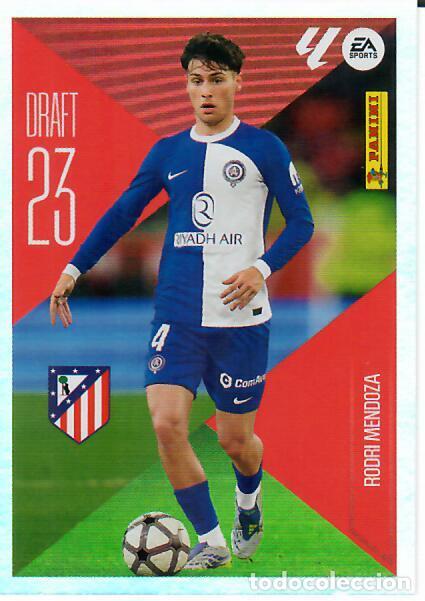 Football Stickers: CROMO PANINI LIGA 26 27 - DRAFT 23 N&ordm; 21 - RODRI MENDOZA - ATL&Eacute;TICO DE MADRID