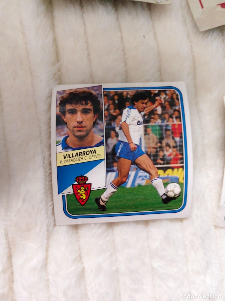 Football Stickers: EDICIONES ESTE 89 90 VILLARROYA REAL ZARAGOZA 1989 1990 DESPEGADO RECUPERADO ALBUM AAQ