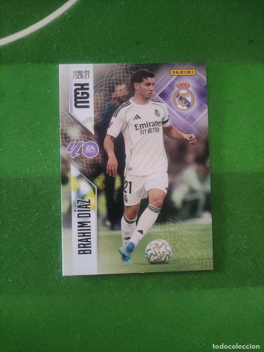 Football Stickers: 230 Brahim D&iacute;az Real Madrid Megacracks 2026/27 26/27