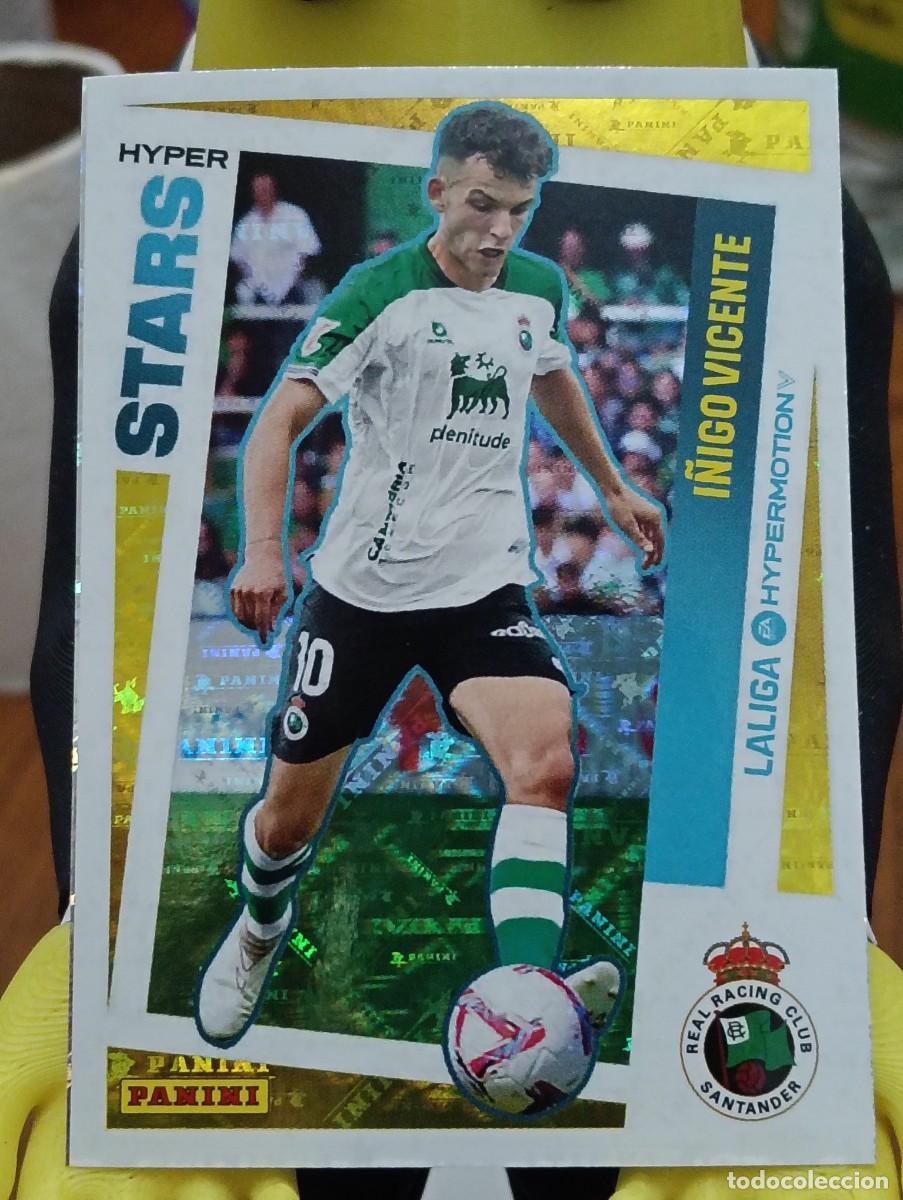 Football Stickers: Liga Hypermotion 24/25 - &Iacute;&ntilde;igo Vicente - N&deg; 436 - Racing de Santander- ( Hyper Stars )