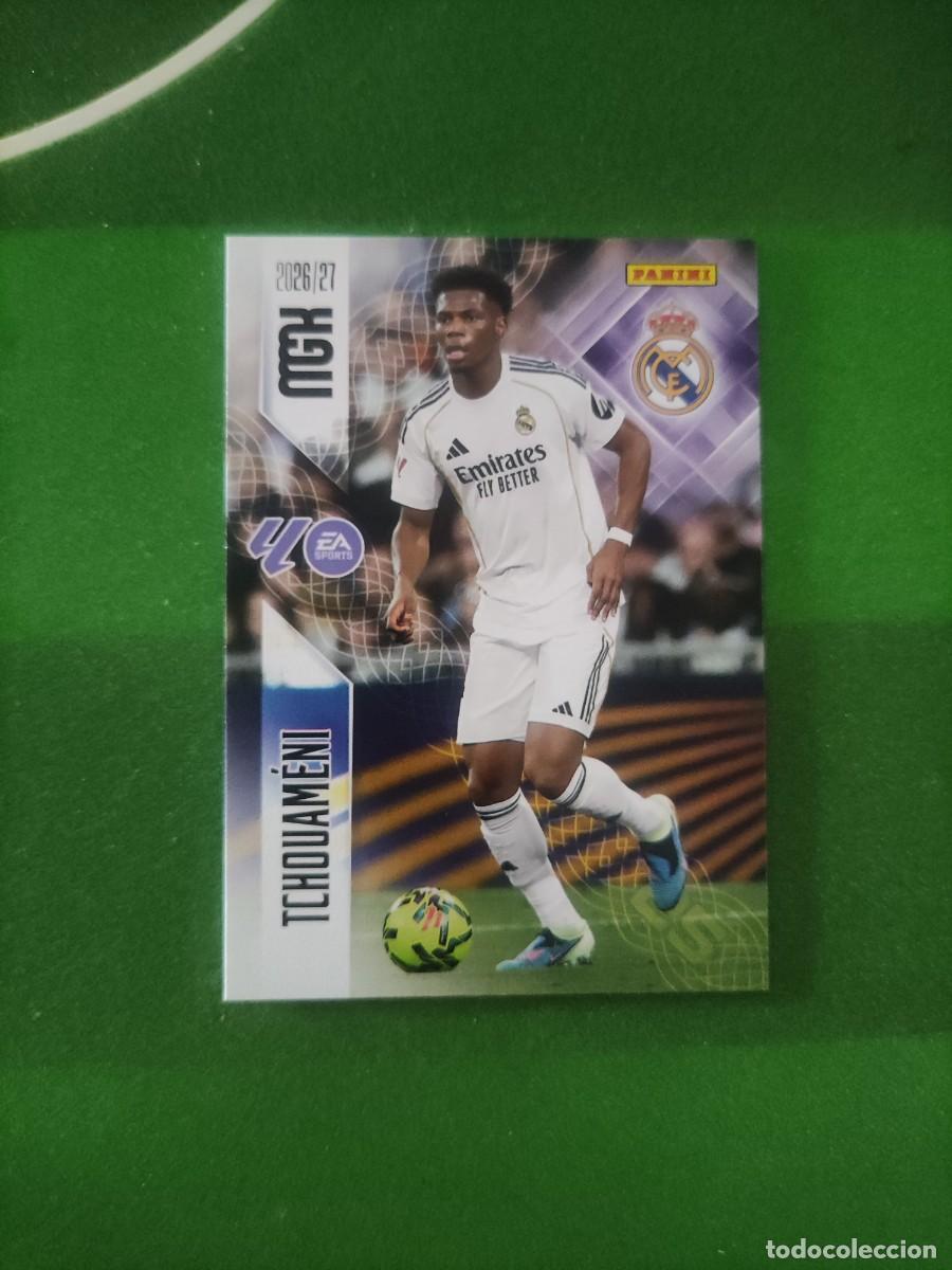 Football Stickers: 225 Tchouam&eacute;ni Real Madrid Megacracks 2026/27 26/27