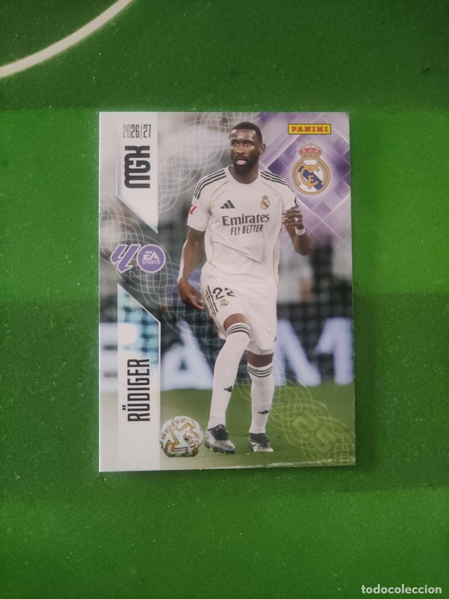 Cromos de f&uacute;tbol: 223 R&uuml;diger Real Madrid Megacracks 2026/27 26/27