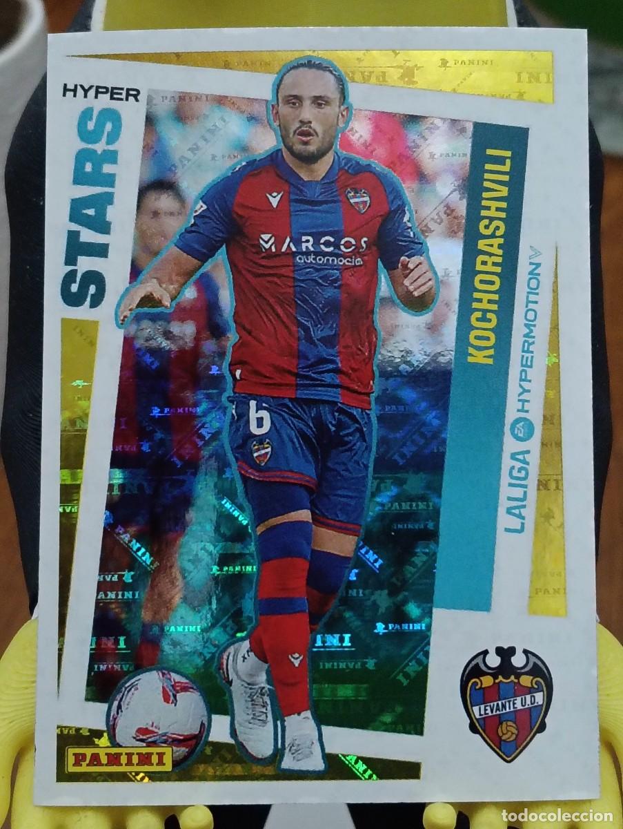 Cromos de f&uacute;tbol: Liga Hypermotion 24/25 - Kochorashvili - N&deg; 439 - Levante - ( Hyper Stars )