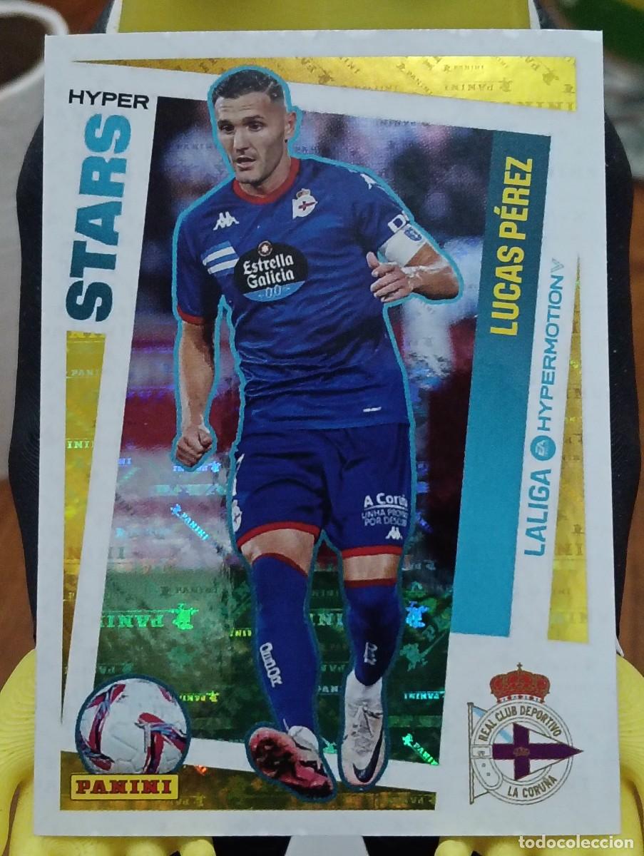 Cromos de f&uacute;tbol: Liga Hypermotion 24/25 - Lucas P&eacute;rez - N&deg; 442 - Deportivo La Coru&ntilde;a - ( Hyper Stars )