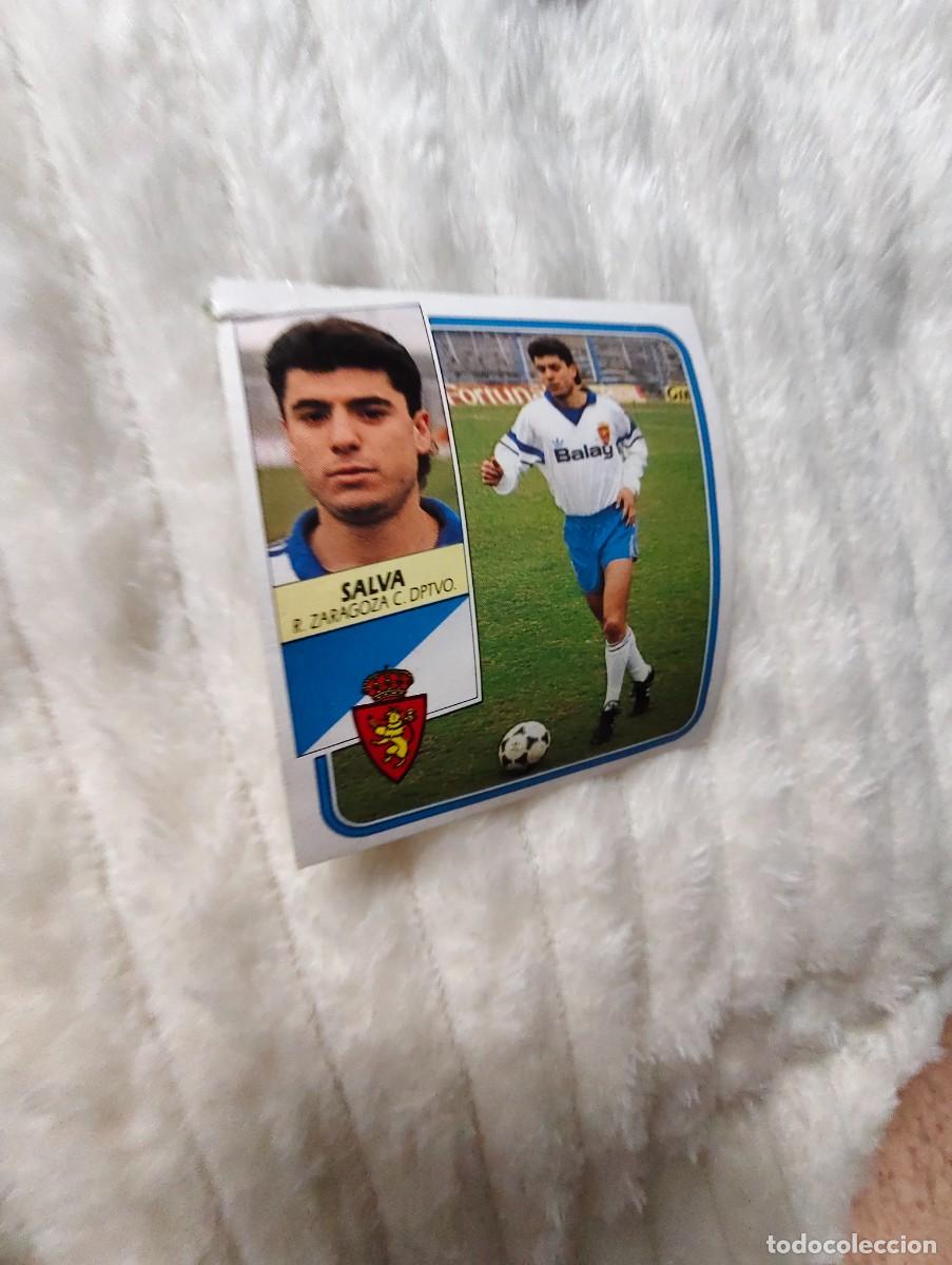 Cromos de f&uacute;tbol: EDICIONES ESTE 89 90 SALVA REAL ZARAGOZA 1989 1990 DESPEGADO RECUPERADO ALBUM AAQ