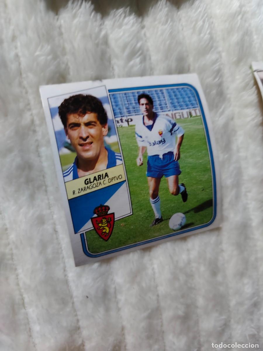 Cromos de f&uacute;tbol: EDICIONES ESTE 89 90 GLARIA REAL ZARAGOZA 1989 1990 DESPEGADO RECUPERADO ALBUM AAQ