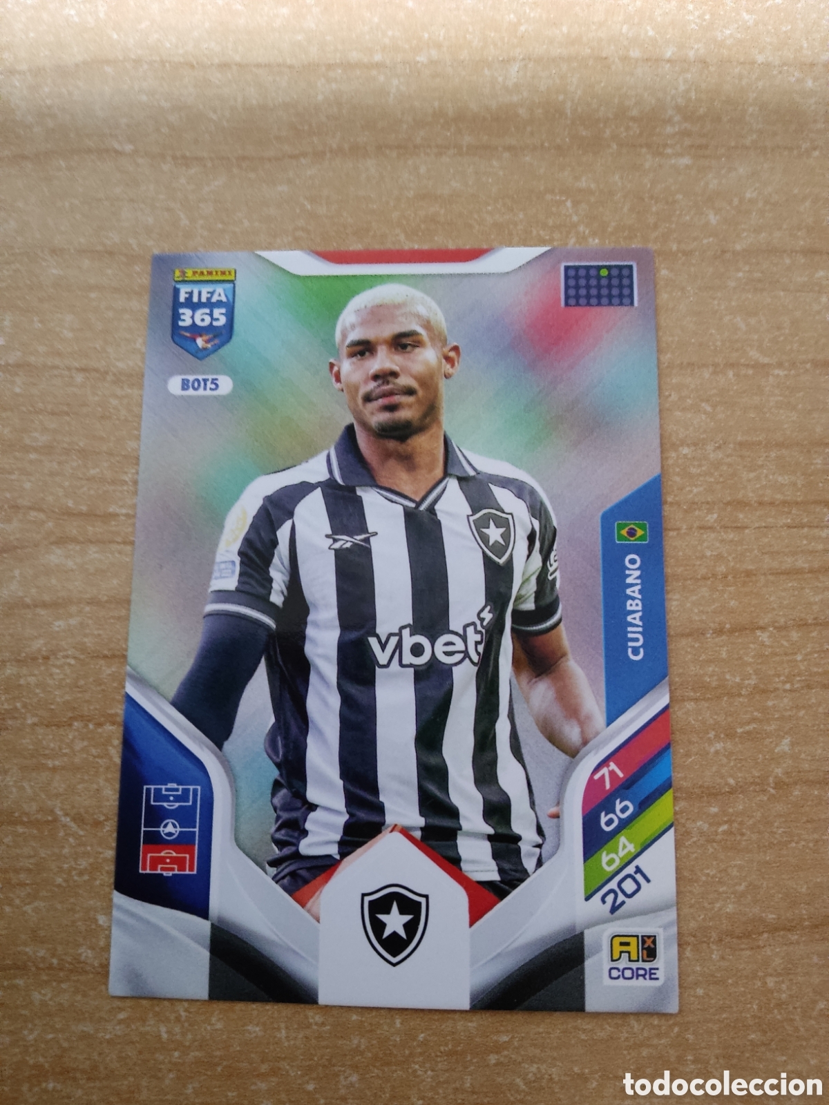 Cromos de f&uacute;tbol: 5 CUIABANO BOTAFOGO FIFA 365 ADRENALYN 2026