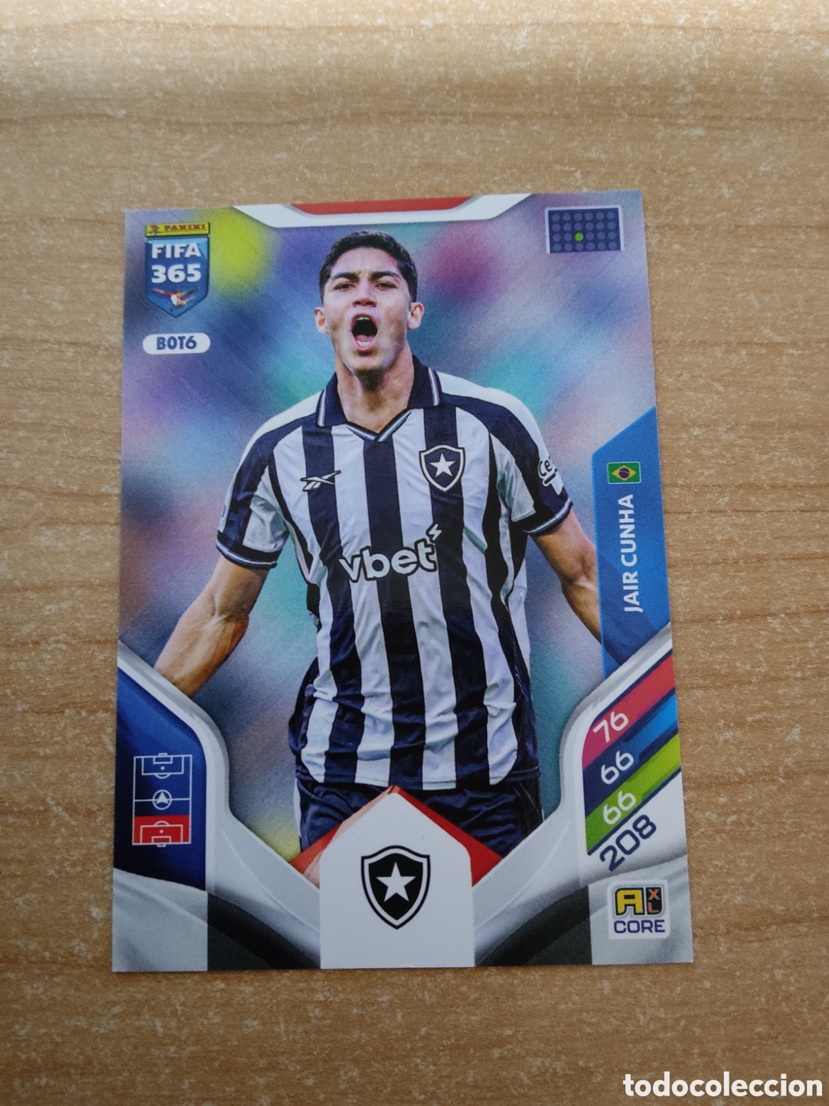 Cromos de f&uacute;tbol: 6 JAIR CUNHA BOTAFOGO FIFA 365 ADRENALYN 2026