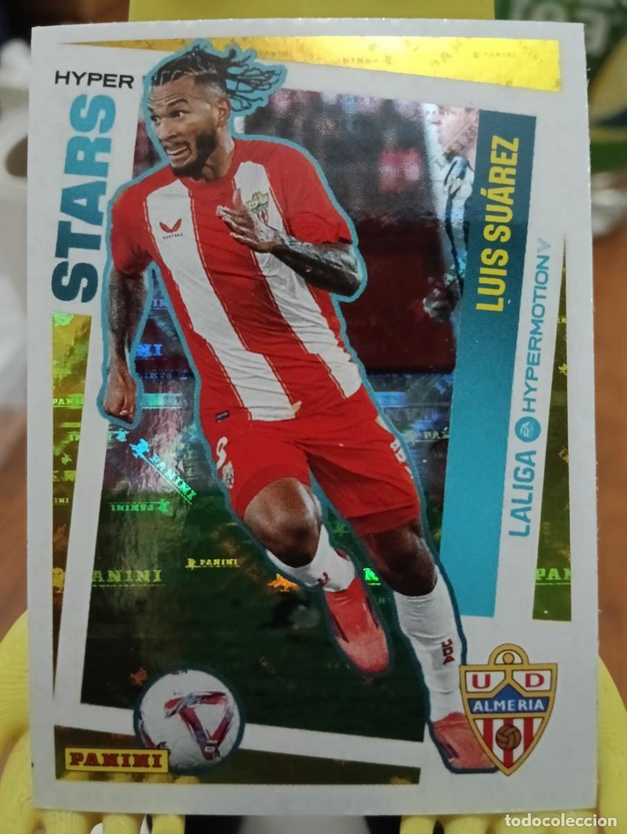 Cromos de f&uacute;tbol: Liga Hypermotion 24/25 - Luis Su&aacute;rez - N&deg; 444 - Almer&iacute;a - ( Hyper Stars )