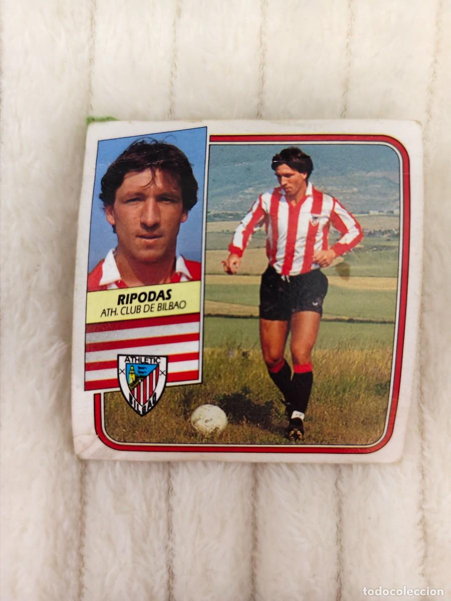 Cromos de f&uacute;tbol: EDICIONES ESTE 89 90 1 RIPODAS (ATHLETIC BILBAO) FICHAJES 1989 1990 DESPEGADO RECUPERADO ALBUM AAQ