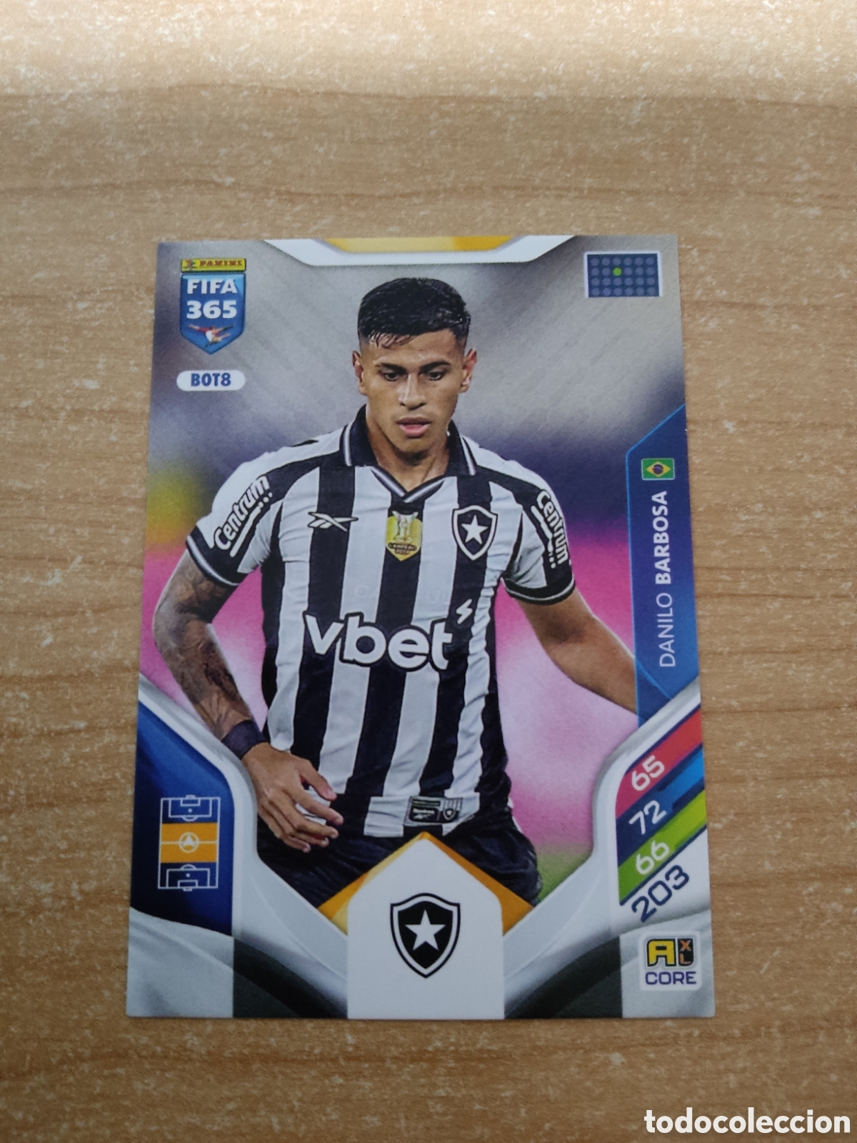 Cromos de f&uacute;tbol: 8 DANILO BARBOSA BOTAFOGO FIFA 365 ADRENALYN 2026