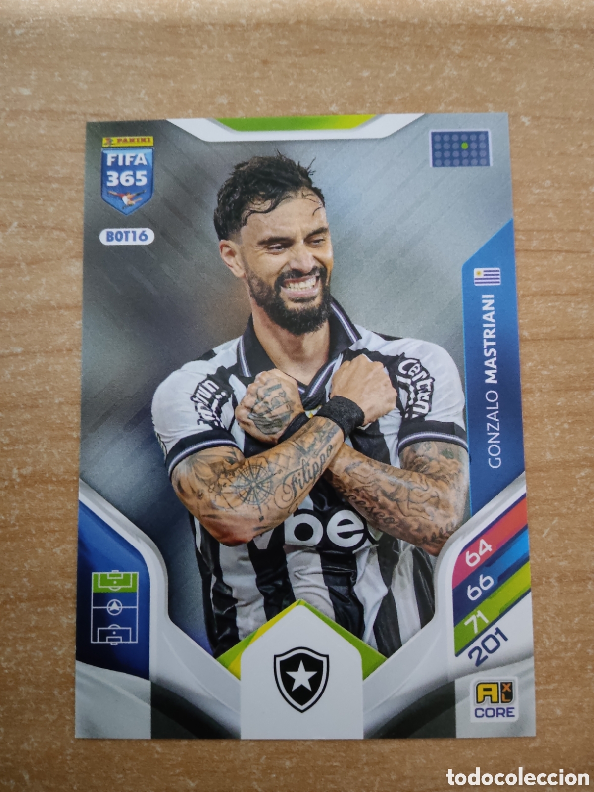 Cromos de f&uacute;tbol: 16 GONZALO MASTRIANI BOTAFOGO FIFA 365 ADRENALYN 2026