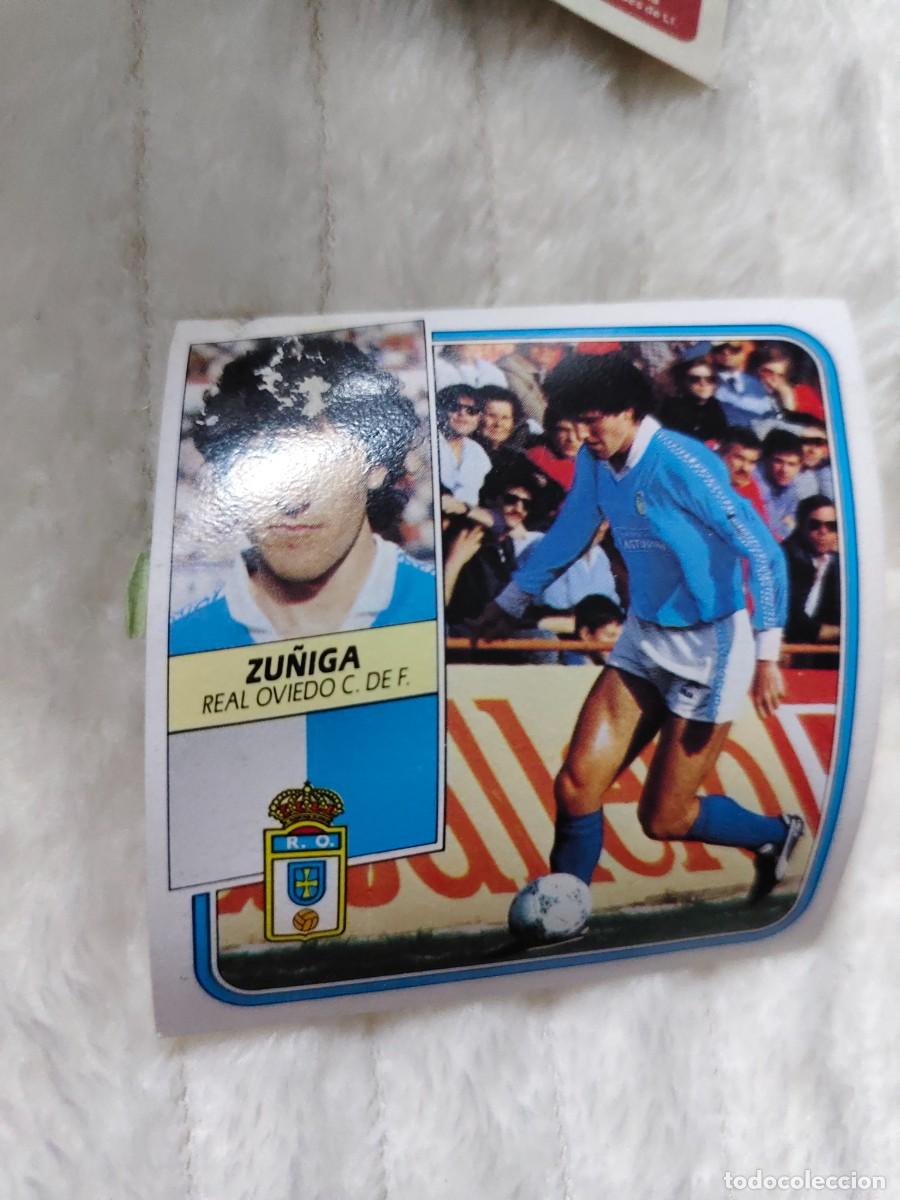 Cromos de f&uacute;tbol: EDICIONES ESTE 89 90 8 Z&Uacute;&Ntilde;IGA OVIEDO FICHAJES 1989 1990 DESPEGADO RECUPERADO ALBUM AAQ